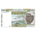 P710Ka Senegal - 500 Francs Year 1991